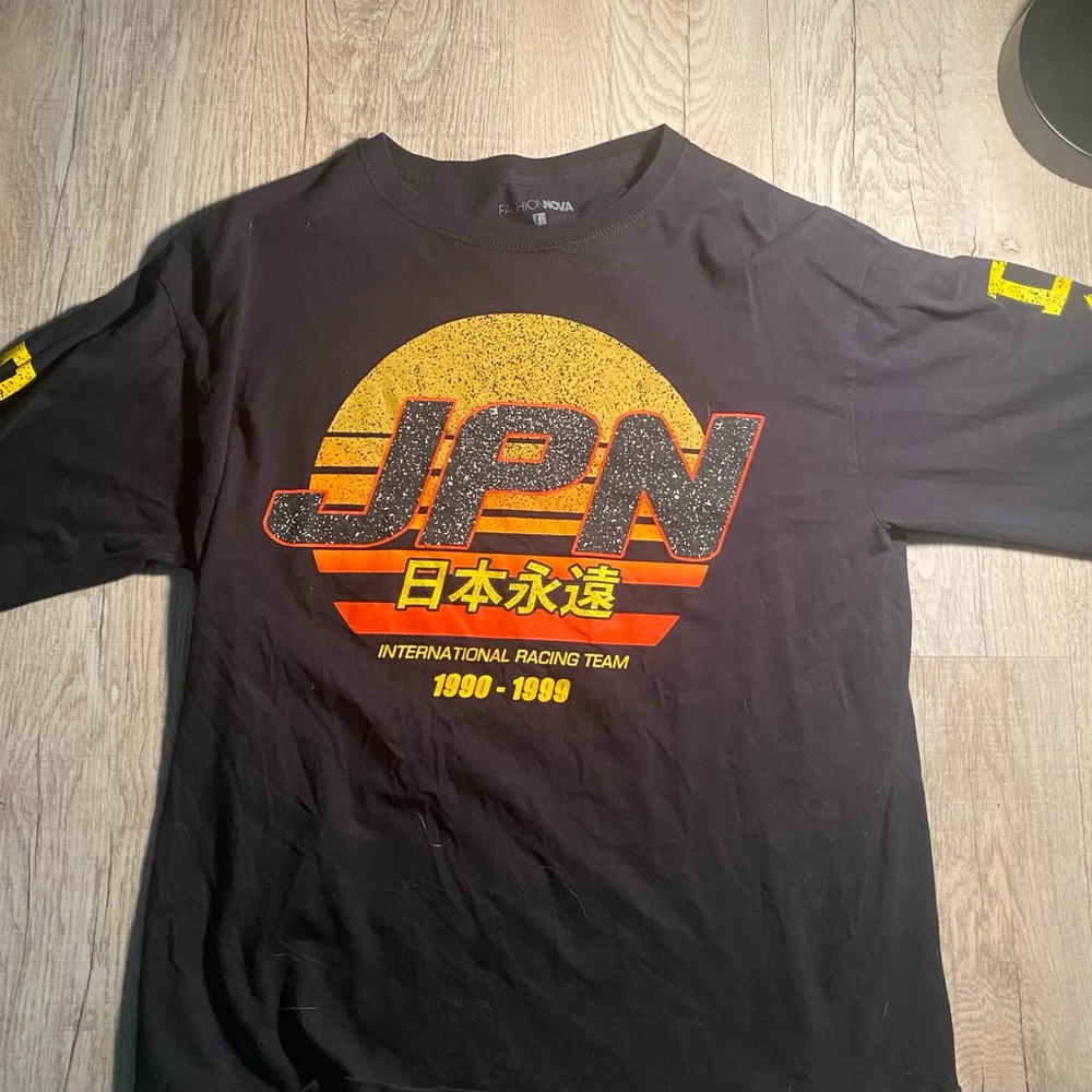 fashion nova long sleeve JPN shirt